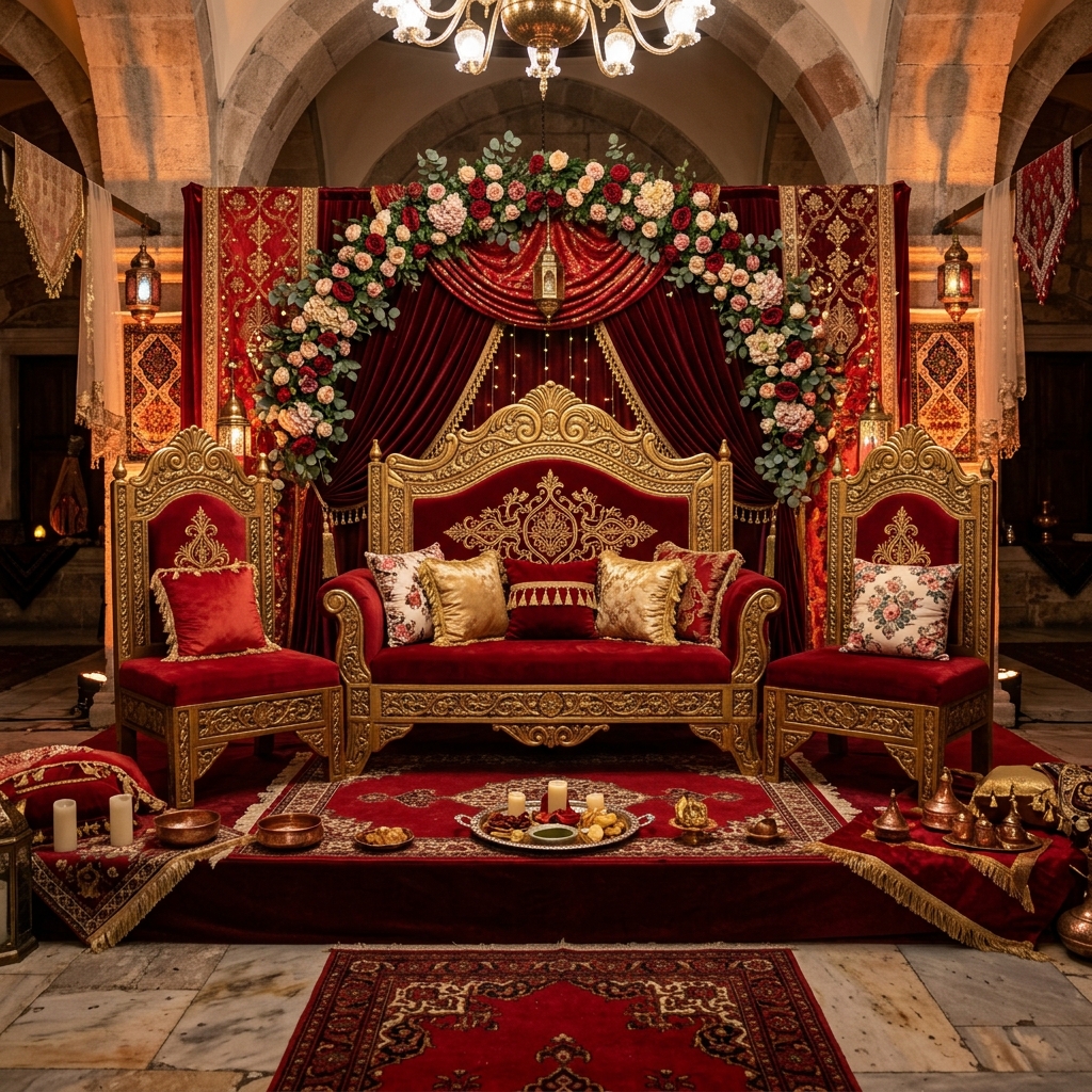 Osmaniye'de Düğün Organizasyonlarında İçin Ekipman Kiralama: Lüks Tiffany Modelleri